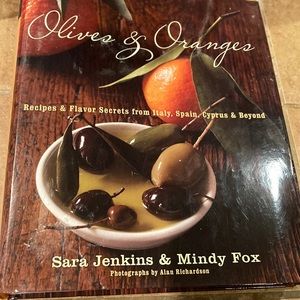 HB Cook book Olives and Oranges Recipes from Italy Spain Cypress ad Beyond
